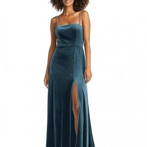 Elegant Teal Evening Gown/Bridesmaid Dress